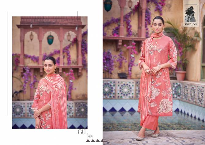 Gul By Sahiba Heavy Printed Pure Cotton Dress Material Wholesale Online